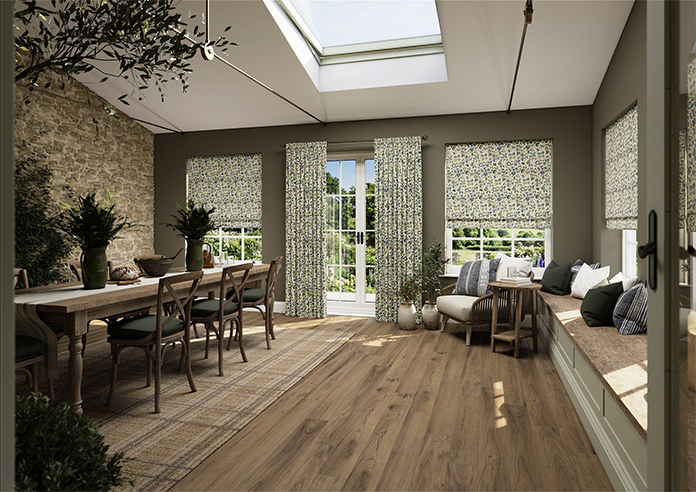 Land & Shore Esther, Green - Made to Measure Curtains - Image 7